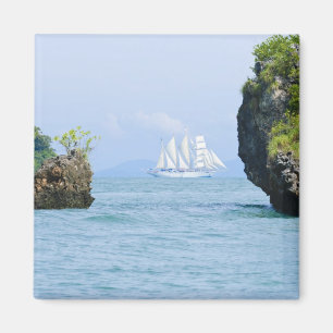 Thailand, Andaman-Meer. Star Fyer Clipper-Schiff 2 Magnet