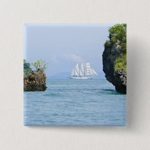 Thailand, Andaman-Meer. Star Fyer Klipper 2 Button