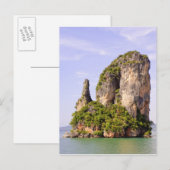 Thailand, Andaman Sea. Ao Phang Nga Islands Postkarte (Vorne/Hinten)