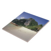 Thailand, Andaman Sea, Ko Phi Phi Island, Strand Fliese (Seite)