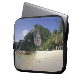 Thailand, Andaman Sea, Ko Phi Phi Island, Strand Laptopschutzhülle (Vorderseite Links)