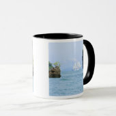 Thailand, Andaman Sea. Star Fyer Clipper Schiff 2 Tasse (VorderseiteRechts)
