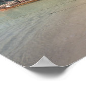 Thailand, Andamanensee, Ko Phi Phi Insel, Strand Poster (Ecke)