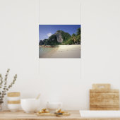 Thailand, Andamanensee, Ko Phi Phi Insel, Strand Poster (Küche)