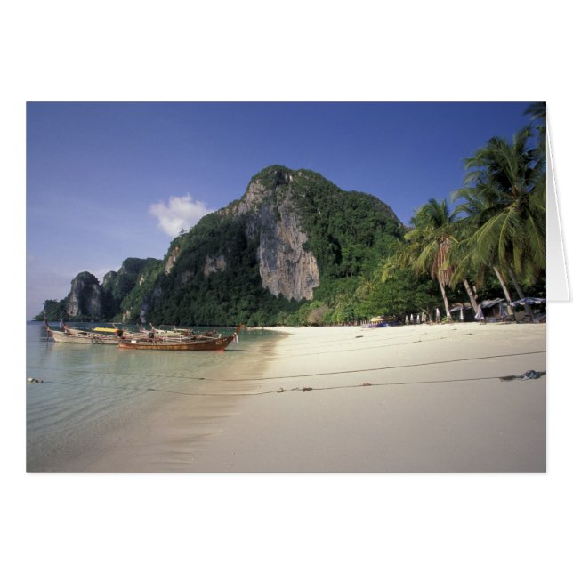 Thailand, Andamansee, Ko Phi Phi Island, Strand (Vorderseite (Horizontal))