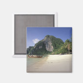 Thailand, Andamansee, Ko Phi Phi Island, Strand Magnet (Vorderseite/Rückseite)