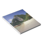 Thailand, Andamansee, Ko Phi Phi Island, Strand Notizblock (angewinkelt)