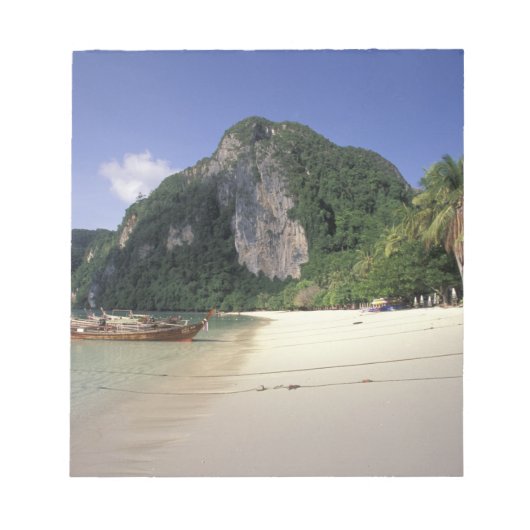 Thailand, Andamansee, Ko Phi Phi Island, Strand Notizblock (Vorderseite)