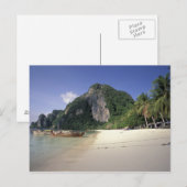 Thailand, Andamansee, Ko Phi Phi Island, Strand Postkarte (Vorne/Hinten)
