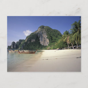 Thailand, Andamansee, Ko Phi Phi Island, Strand Postkarte