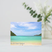 Thailand auf Phi Phi Island Postkarte (Stehend Vorderseite)