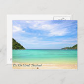 Thailand auf Phi Phi Island Postkarte (Vorne/Hinten)