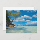 Thailand Bamboo Island Travel Foto Postkarte (Vorne/Hinten)