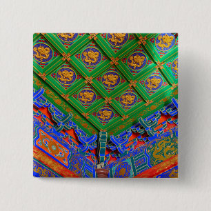 Thailand, Bangkok Drachen-Tempel Button