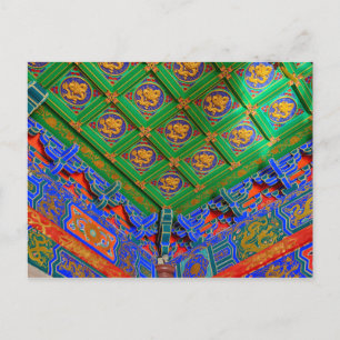 Thailand, Bangkok Drachen-Tempel Postkarte