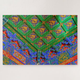 Thailand, Bangkok Dragon Temple Puzzle