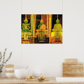 Thailand, Bangkok, Emerald Buddha Poster (Küche)