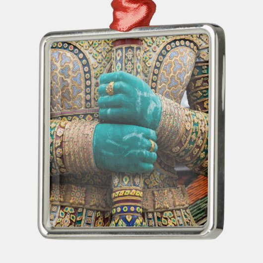 Thailand, Bangkok, Grand Palace Ornament Aus Metall (Links)