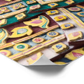 Thailand, Bangkok, Grand Palace Poster (Ecke)