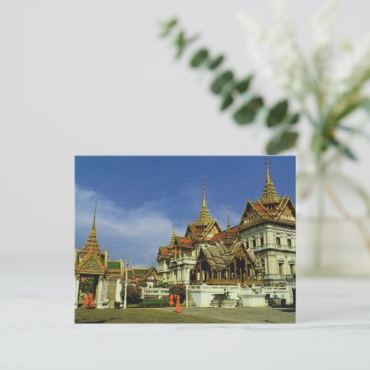 Thailand, Bangkok Grand Palace Postkarte (Stehend Vorderseite)