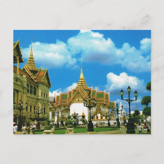Thailand, Bangkok Grand Palace Postkarte (Vorderseite)