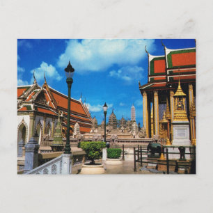 Thailand, Bangkok Inside Wat Phra Keo Postkarte