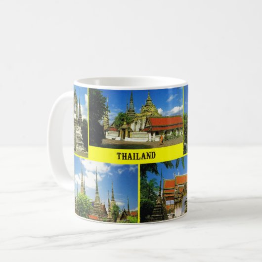 Thailand, Bangkok, Multiview Kaffeetasse (Vorderseite Links)