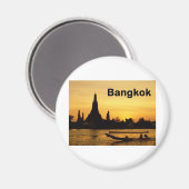 Thailand Bangkok (St.K.) Magnet (Vorderseite/Rückseite)