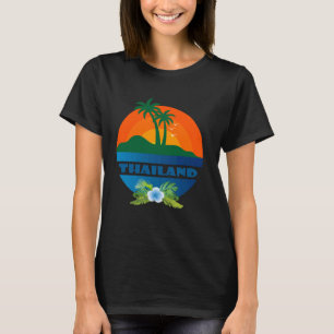 Thailand Beach Palms Urlaub Koh Samui Bangkok So T-Shirt