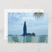 Thailand Beach Postkarte (Vorne/Hinten)