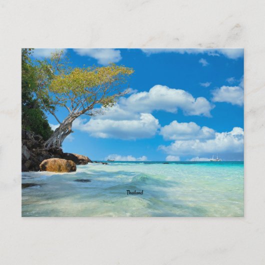 Thailand Beach Postkarte (Vorderseite)
