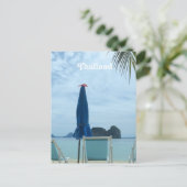 Thailand Beach Postkarte (Stehend Vorderseite)