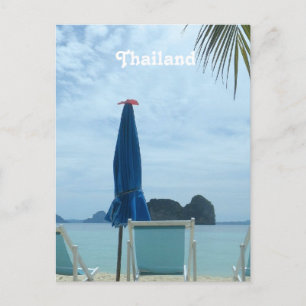 Thailand Beach Postkarte