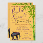 Thailand Brautparty Einladung (Vorne/Hinten)