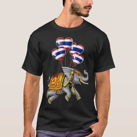 Thailand Elefant T-Shirt (Vorderseite)