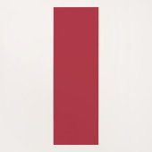 Thailand Elephant Happy Holidays Geschenk Red Whit Yogamatte (Rückseite)