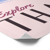 Thailand erkunden poster (Ecke)