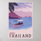 Thailand erkunden poster (Vorne)