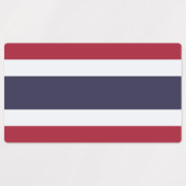 Thailand Etiketten (Design 1)