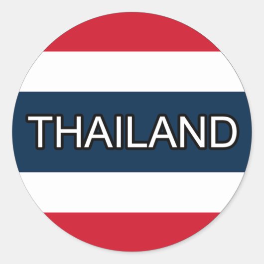 Thailand Euro Sticker (Vorderseite)
