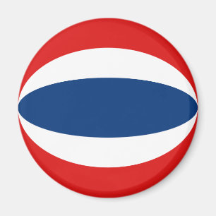 Thailand Fisheye Flag Magnet