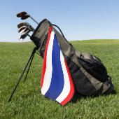 Thailand Flag Golf Tower Golfhandtuch (Gras)