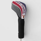 Thailand Flag Gorgetic Patriotic Golf Headcover (angewinkelt)