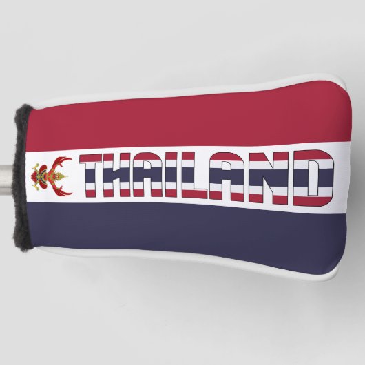 Thailand Flag Gorgetic Patriotic Golf Headcover (Vorderseite)