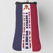 Thailand Flag Gorgetic Patriotic Golf Headcover (Rotieren 90)