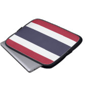 Thailand Flag Laptop Sleeve (Vorne Knopf)