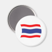 Thailand Flag Magnet (Vorderseite/Rückseite)