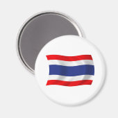 Thailand Flag Magnet (Vorderseite/Rückseite)