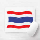 Thailand Flag Mousepad (Mit Mouse)