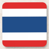 Thailand Flag Untersetzer (Vorderseite)
